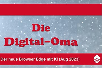 Edge - Browser mit künstlicher Intelligenz