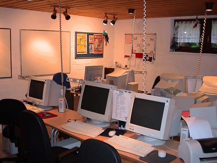Unterrichtsraum 2002
